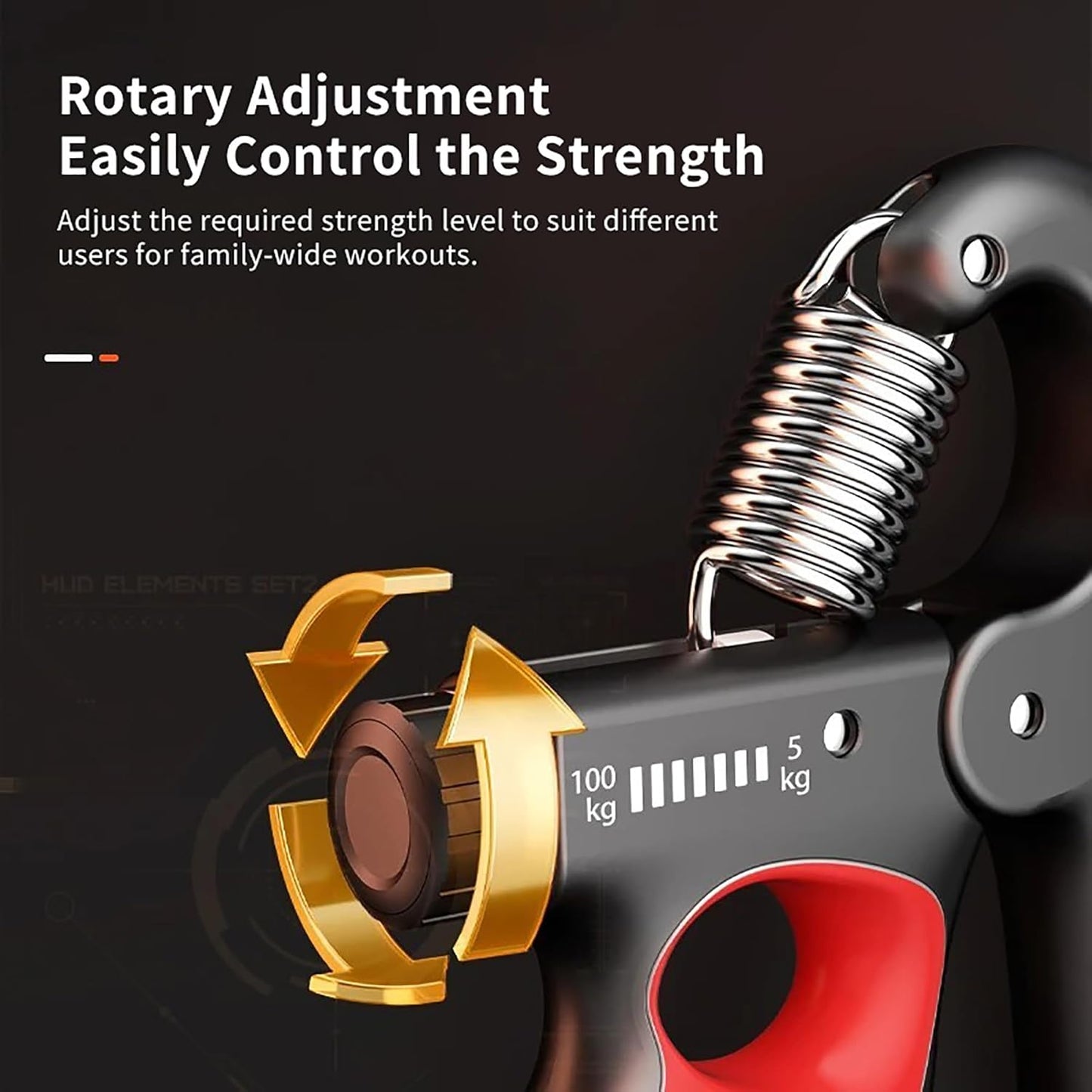 Adjustable Hand Grip Strengthener