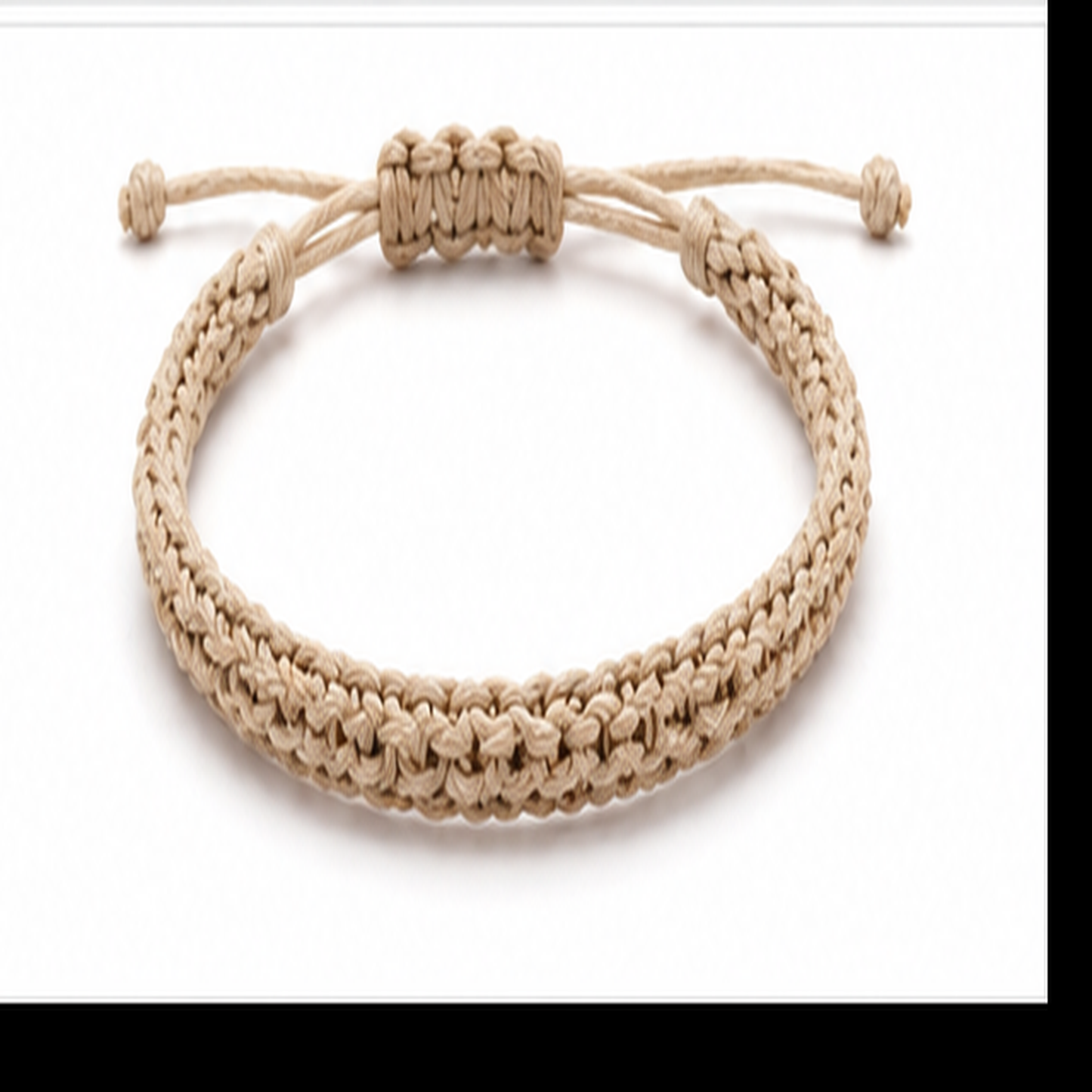 Golden Wish Cord Bracelet
